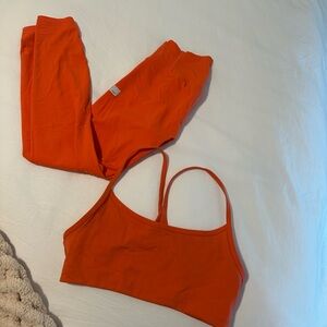 Vuori Orange Activewear Set
